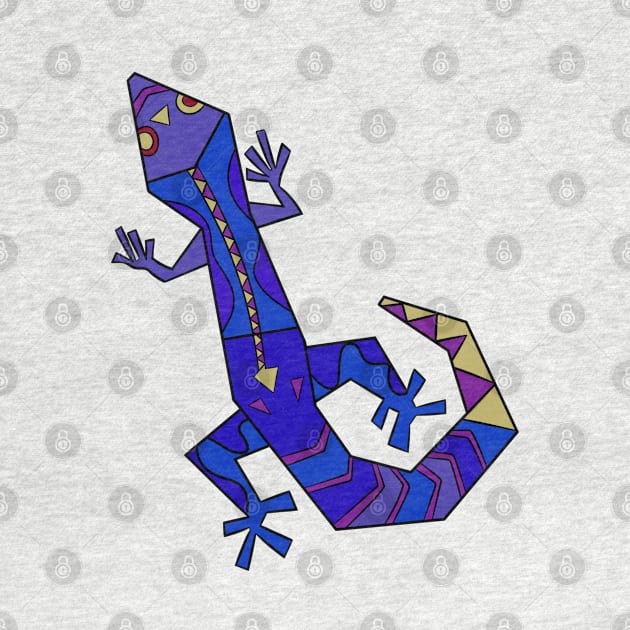 Moira purple gecko by VazMas Design